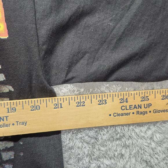 Rock Revolucion EMINEM Slim Shady Black Crewneck Double Sided Graphic T shirt - Picture 11 of 16